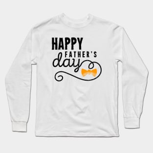 Happy Fathers Day Daddy To Be Papa Lover Long Sleeve T-Shirt